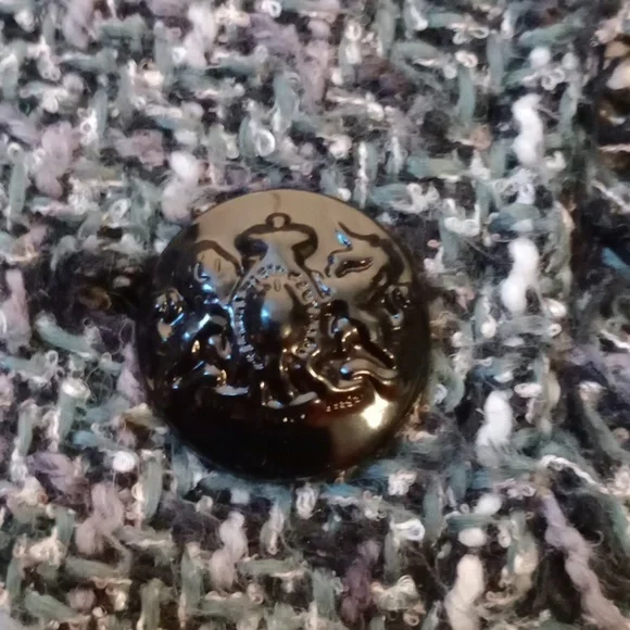 GUESS LOS ANGELES GRAY/BLACK TWEED COAT, SIZE LARGE - Picture 13 of 15